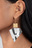 Paparazzi Deceivingly Deco - Multi Earring