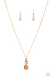 Paparazzi Clustered Candescence - Gold Necklace