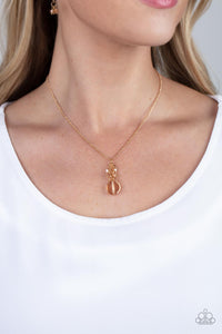 Paparazzi Clustered Candescence - Gold Necklace