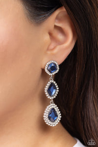 Paparazzi Prove Your ROYALTY - Blue Earring