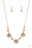 Paparazzi Royally Ever After - Brown Necklace