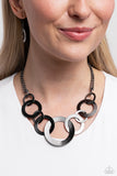 Paparazzi Uptown Links - Black Necklace