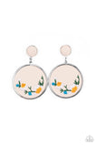 Paparazzi Embroidered Gardens - Multi Earrings