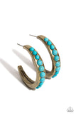 Paparazzi Rural Relaxation - Brass Earring