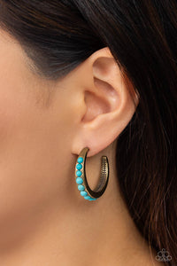 Paparazzi Rural Relaxation - Brass Earring