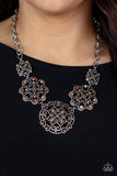 Paparazzi Royally Romantic - Brown Necklace