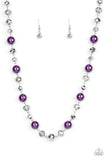 Paparazzi Decked Out Dazzle - Purple Necklace