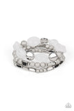 Paparazzi Marina Magic- White  Bracelet