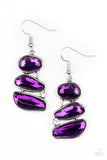 Paparazzi Gem Galaxy - Purple Earring