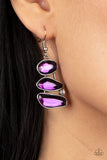 Paparazzi Gem Galaxy - Purple Earring