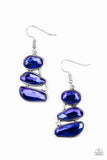 Paparazzi Gem Galaxy - Blue Earring