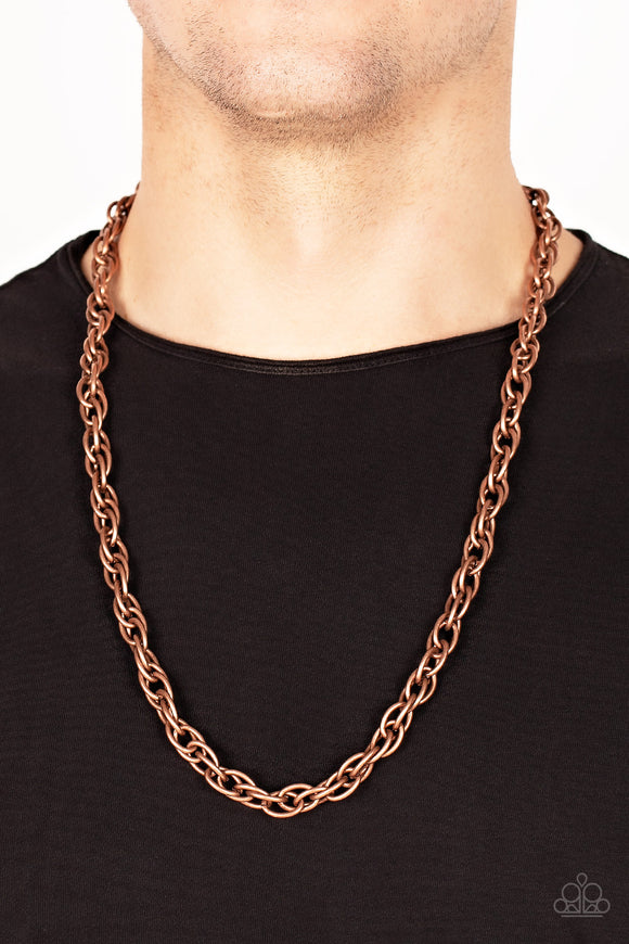 Paparazzi Trademark Trend - Copper Necklace