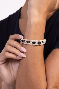 Paparazzi Climb Aboard - Black Bracelet