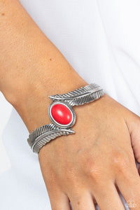 Paparazzi Wild Wild NEST - Red Bracelet