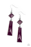 Paparazzi Hollywood Harmony - Purple  Earring