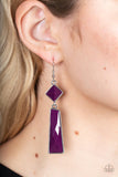 Paparazzi Hollywood Harmony - Purple  Earring