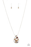 Paparazzi Seasonal Sophistication - Brown Necklace