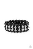 Paparazzi Eiffel Tower Elegance - Black Bracelet