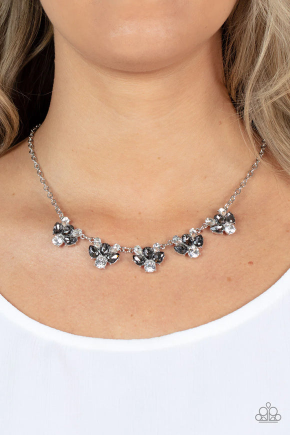 Paparazzi Envious Elegance - Silver Necklace