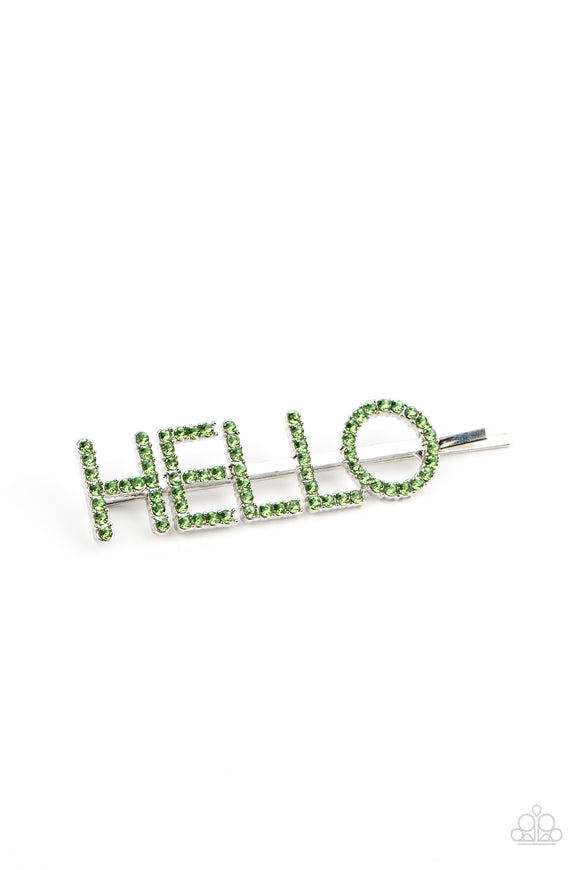 Hello There - Green