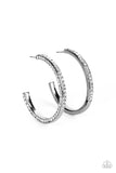 Paparazzi Powerhouse Precision - Black Earring
