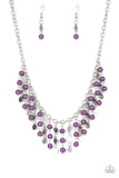 Paparazzi Wall Street Stylist - Purple Necklace