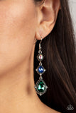 Paparazzi Prague Princess - Multi Earrings