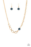 Paparazzi Picnic in Paris - Blue Necklace