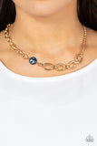 Paparazzi Picnic in Paris - Blue Necklace