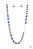 Paparazzi Shoreline Shimmer - Blue Necklace