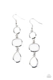 Paparazzi Fashion Frolic - White Earrings