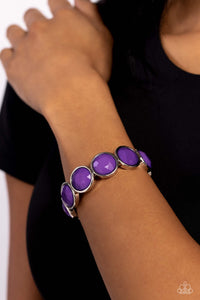 Paparazzi Long Live the Loud - Purple Bracelet