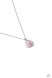 Paparazzi Top-Notch Trinket - Pink Necklace