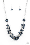 Paparazzi Party Crasher - Blue Necklace