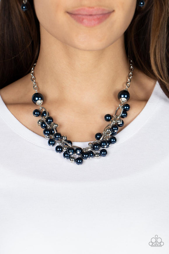 Paparazzi Party Crasher - Blue Necklace