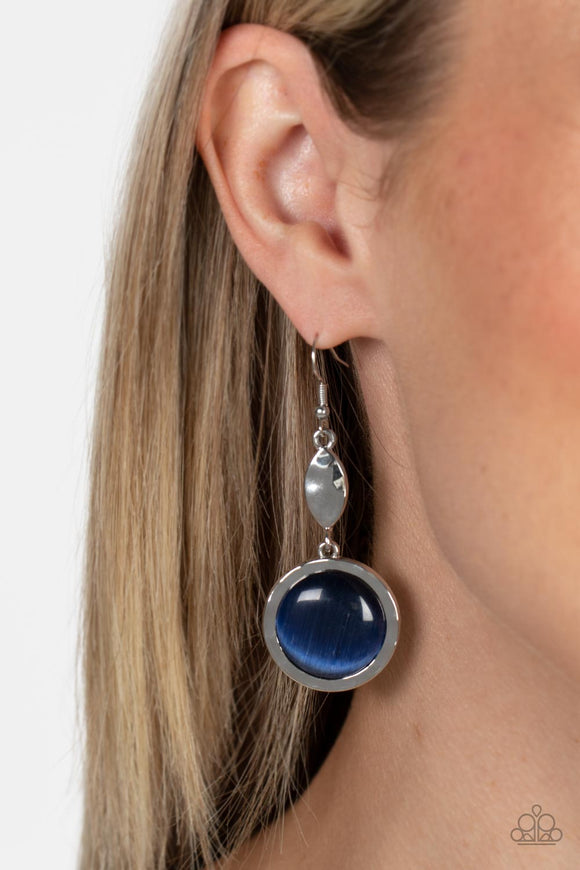 Paparazzi Magically Magnificent - Blue Earring