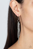 Paparazzi Swing Dance Dazzle - White  Earring