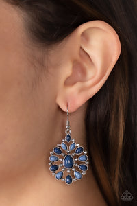 Paparazzi Lively Luncheon - Blue Earrings