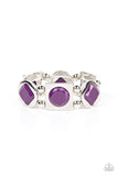 Paparazzi Asymmetrical A-Lister - Purple Bracelet