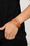 Paparazzi Suburban Outing - Orange Bracelet