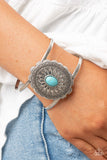 Paparazzi Mirage Magnificence - Blue Bracelet