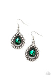 Paparazzi Divinely Duchess - Green Earring