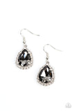 Paparazzi Bippity Boppity BOOM! - Silver Earring