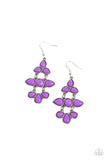 Paparazzi Bay Breezin - Purple Earrings