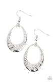 Paparazzi Classic Keepsake - White Earrings