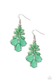 Paparazzi Fashionista Fiesta - Green Earring