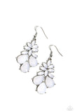 Paparazzi Fashionista Fiesta - White Earring