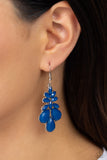 Paparazzi Fashionista Fiesta - Blue Earring