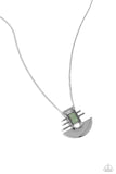 Paparazzi Soulful Serenity - Green Necklace