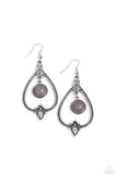 Paparazzi Rocky Mountain Royalty - Silver Earring